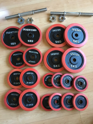 アイロテック ファイティングロード ダンベル 重り55kg
