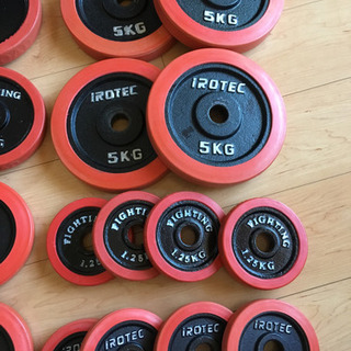 アイロテック ファイティングロード ダンベル 重り55kgの画像