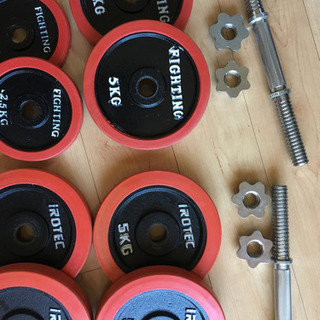 アイロテック ファイティングロード ダンベル 重り55kgの画像