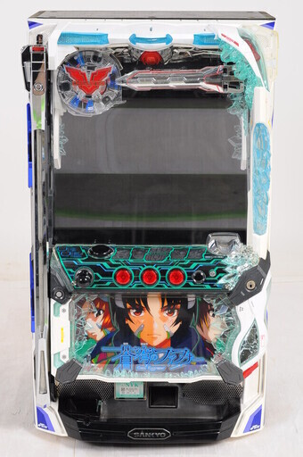 Q-IE035 パチスロ 実機 SANKYO 蒼穹のファフナー 不要機付き