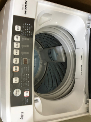 【美品】洗濯機　ハイセンス