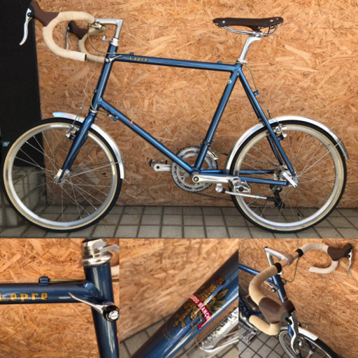 美車 BIANCHI ビアンキ MINIVELO-8 DROPBAR 人気ミニベロ ドロップハンドル Wレバー