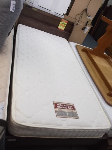 ID:G889634　シングルベッド（枠＆マットレス）