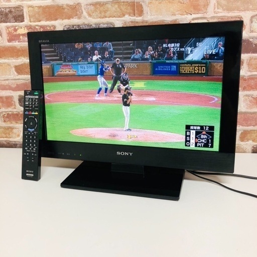 即日受渡可‍♀️  SONY BRAVIA 22V型 液晶テレビ 外付HDD対応 8,000円