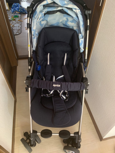 取引中 Aprica  ソラリア 中古 専用レインカバー付き