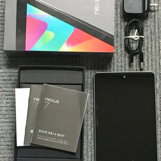 Nexus7 2012 16GB +付属品●少し難あり美品