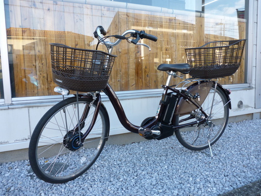 中古美品 2018年製 BRIDGESTONE ブリヂストン 24インチ 電動アシスト自転車 FRONTIER DX フロンティアDX F4YB48