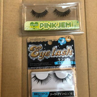 未使用 つけまつげの画像
