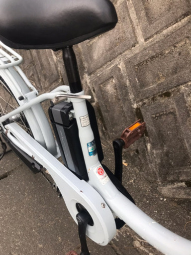 １－１２電動自転車ブリジストン　ビッケ20インチ　長生き8アンペア 