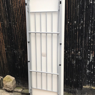 折りたたみ会議机 ホワイト100-FD007W #テーブル の画像