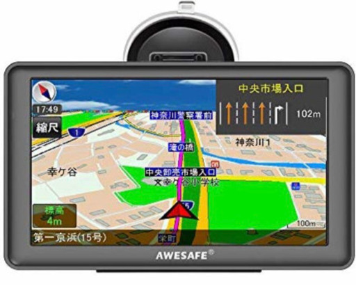 新品 ポータブルカーナビ カーナビ カーナビゲーションナビ 車用ナビ 車載GPS 2019年最新地図 7インチ ポータブル 液晶パネル タッチパネル 高解像度LED
