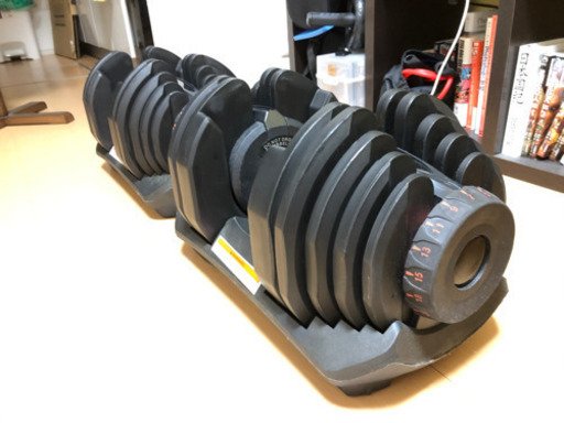 MRG可変式ダンベル（40kg×2個セット）フラットベンチ付き