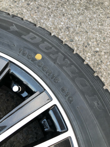 【週末タイムセール】スタッドレスタイヤ195/65Ｒ15 ホイールタイヤセット