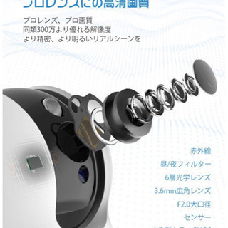 ［値下げしました］ネットワークカメラ 防犯，監視，見守りなどにの画像