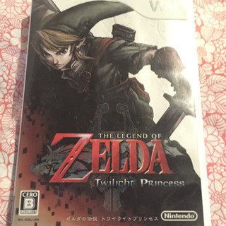 取引中　ゼルダの伝説トワイライトプリンセス(説明書なし) wii版