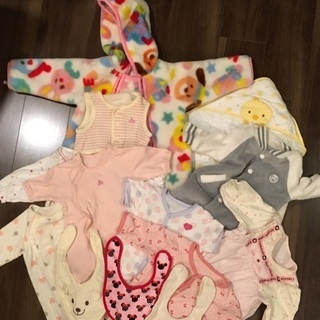 ベビー 女の子 秋冬セット50〜70 未使用あり！