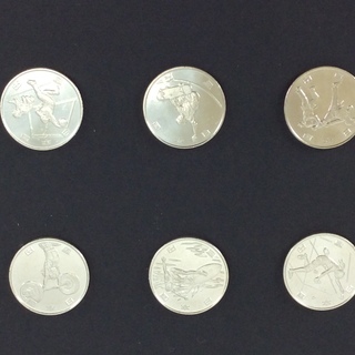 2020東京五輪オリパラ記念100円硬貨 第二次発行 6種セット