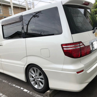 H18年 アルファード MS 車検令和4年1月迄ナビ Bカメ フリップダウンの画像