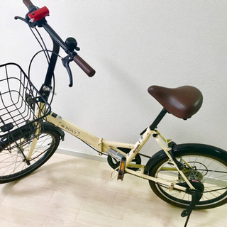 【美品】折りたたみも可能！6段階変速付き自転車の画像
