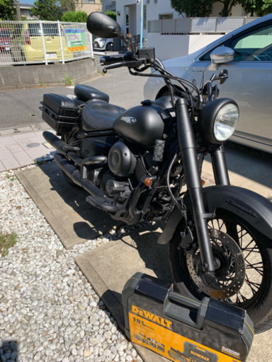 ☆美品☆ 低走行距離！乗って帰れます！ YAMAHA ヤマハ ドラッグスター 400 クラシック　マットブラック