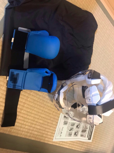 ミズノ 空手ニューメンホーVIノンコンタクト (寸止め空手用) ノンコンタクト用拳サポーターをプレゼント！