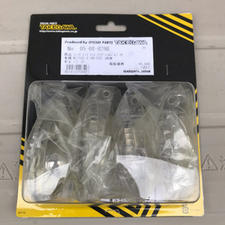 HONDA用ウインカーレンズセット（クリア）メッキバルブ付の画像