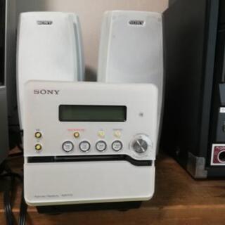 CMT- A01MD ソニーのカセットMDCDオールインワンコンポ。動作品です。の画像