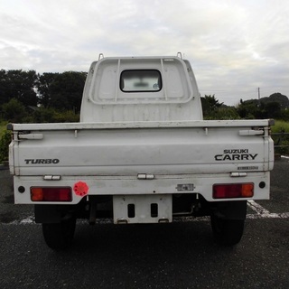 埼玉県の皆様 永久保証いたします！希少 キャリーターボ 平成11年 走行69000キロ 5速MT 2WD エアコン 車検2年付の画像