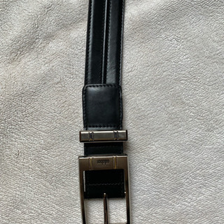 メンズ黒ベルト 通勤 ビジネス ゴルフ ads atの画像