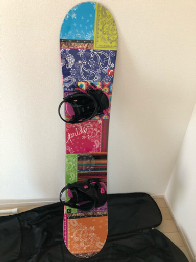 スノーボード4点セット(板 ブーツ  バイン ボードケース)