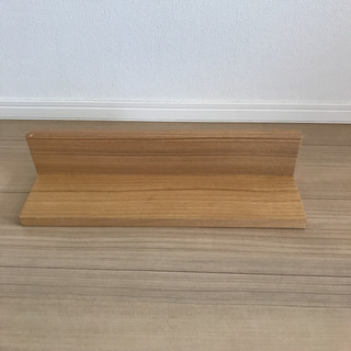 無印良品 壁に付けられる家具 棚 44㎝ オーク材