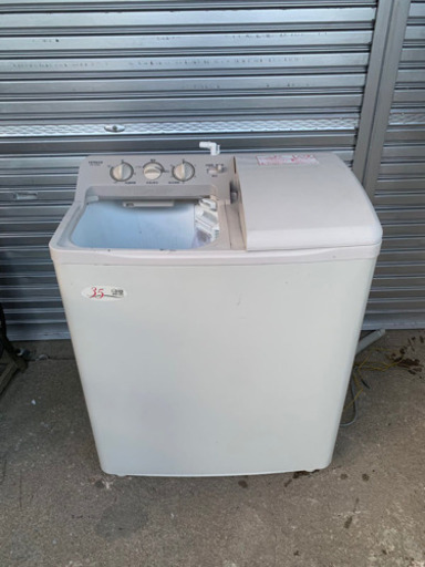 日立二層式洗濯機 動作確認済み PS-H35L 洗濯機