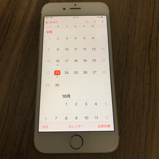 値下げしました‼️中古iPhone 6s au 64G シャンパンゴールド