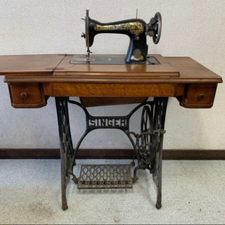 姫路西部・引取り限定】シンガー アンティーク ミシン 足踏み