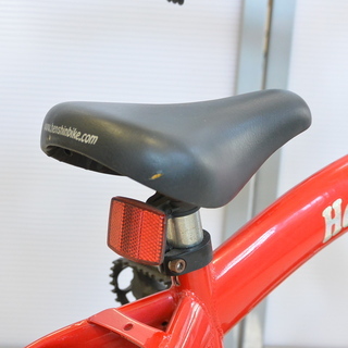 へんしんバイク 12インチ 3～6才 体重制限30㎏ 取説・空気入れ付き 赤 レッド　キックバイク　軽量バイクの画像