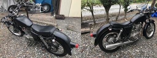 【価格改定】SR400　カスタム多数　平成6年1JR　　不動車　ジャンク　部品取り