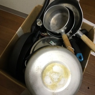 鍋、全部あげます！上尾市の原市駅