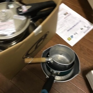 鍋、全部あげます！上尾市の原市駅の画像