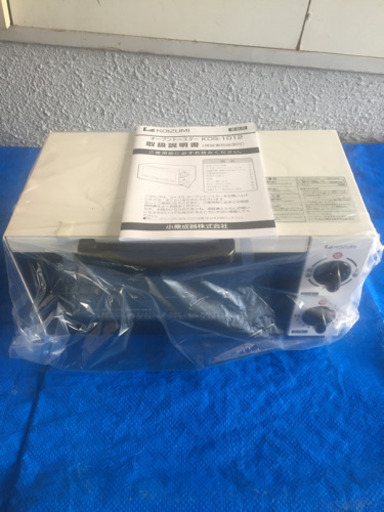 【新品未使用】小泉 オーブントースター KOS-1012/W （ホワイト）