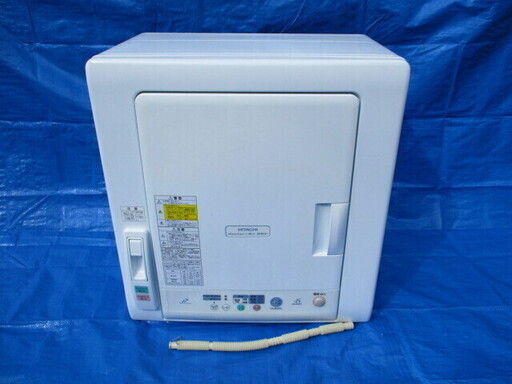 衣類乾燥機  2014年製 4.5kg  DE-N45FX　ピュアホワイト HITACHI 日立 左開き　動作確認済 家庭用　【安心の返金保証】