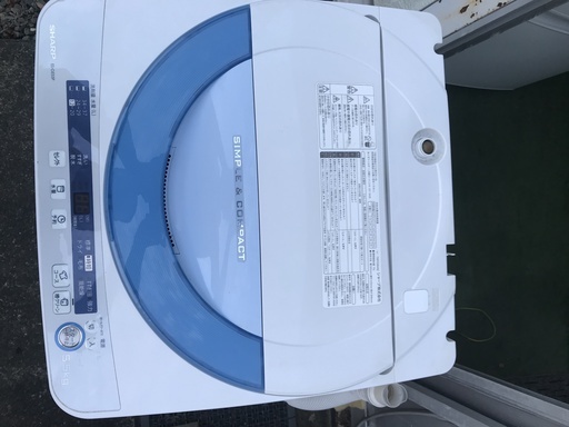 SHARP２０１4年式洗濯機5.5キロ