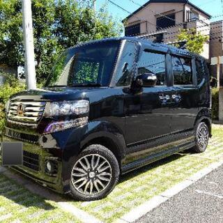 美車！ターボ★無事故低走行★車検あり！最上級グレードN-box+カスタムGターボの画像