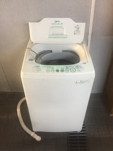TOSHIBA 洗濯機 5kg AW-305（W ）
