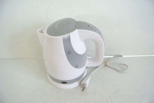 コンパクト 電気ケトル 1L グレー　株式会社ハック HAC1012