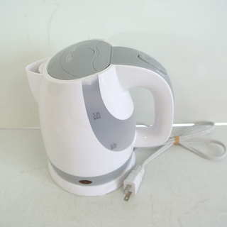 コンパクト 電気ケトル 1L グレー　株式会社ハック HAC1012