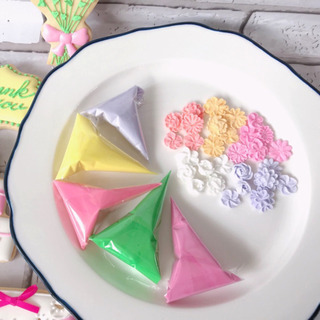 ご自宅で作りたいを叶えます！アイシングしやすいクッキー生地とロイ...
