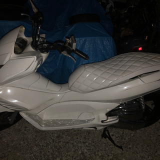 PCX 125 ホワイト 白 ちょいカスタム