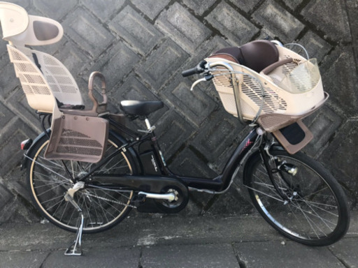 １２２  電動自転車ブリジストンアンジェリーノ8アンペア　濃い紫