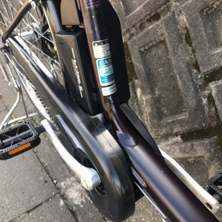 １２２  電動自転車ブリジストンアンジェリーノ8アンペア　濃い紫 