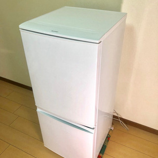 【美品✳️値下げ！】SHARP SJ-D14A-W 冷凍冷蔵庫 ...